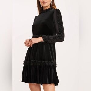 Tyler Boe dress in black